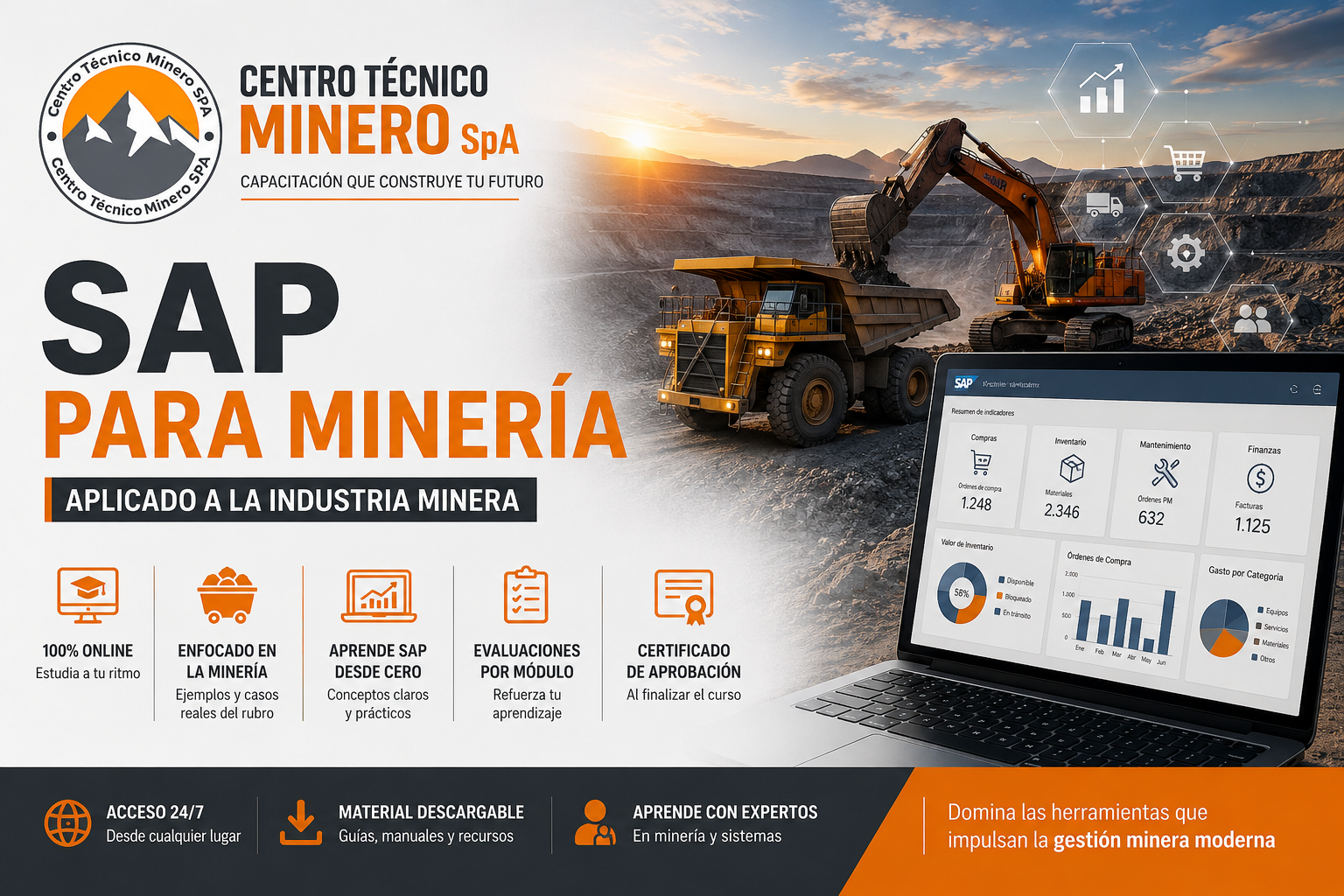 SAP para Minería – Gestión de Mantenimiento, Materiales y Operaciones