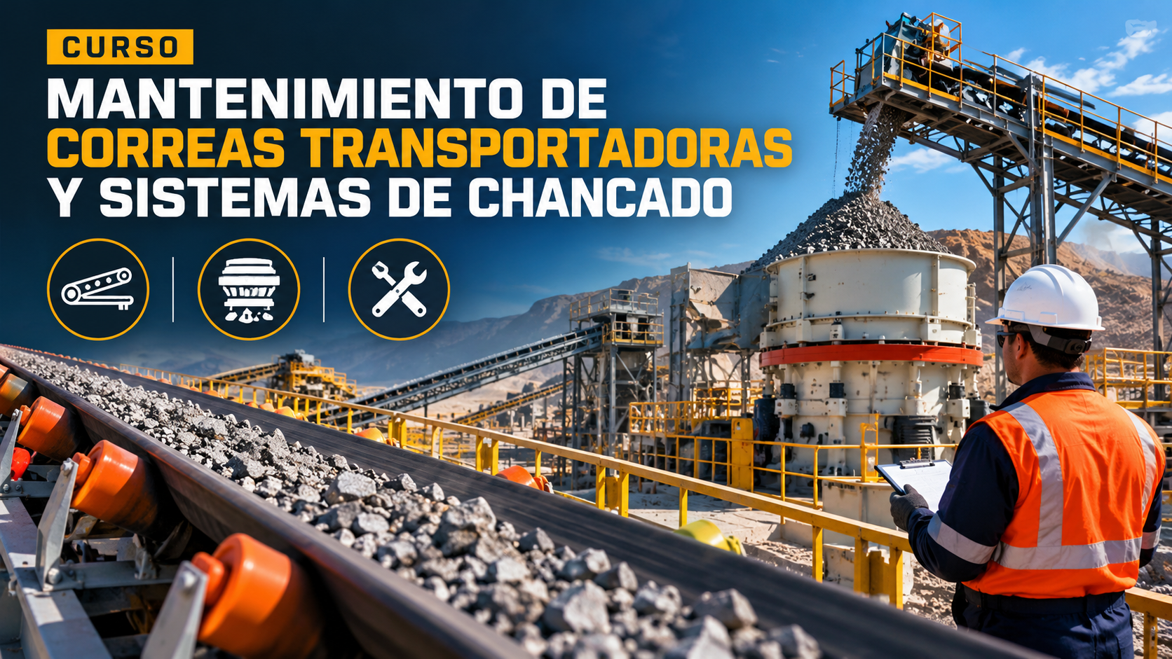 Mantenimiento de Correas Transportadoras y Equipos de Chancado